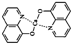 Sterilizing composition containing calcium 8-hydroxyquinoline and used for preventing and treating downy mildew and late blight