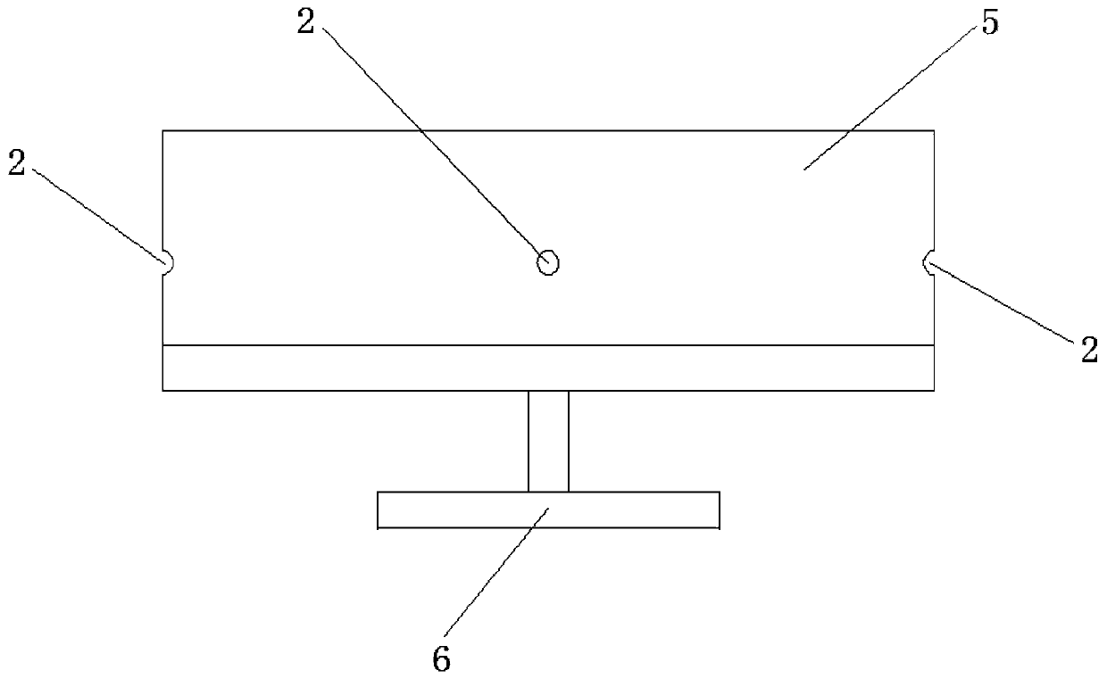 On-off temperature detecting device of temperature control device