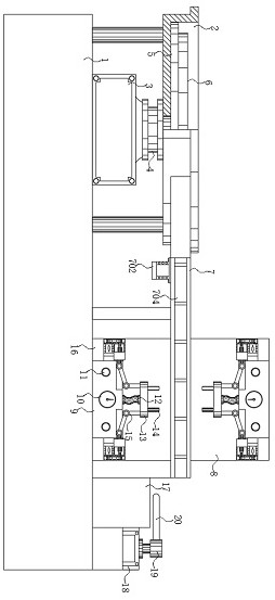 Detection processing equipment with automatic positioning function for circular bridge electronic element