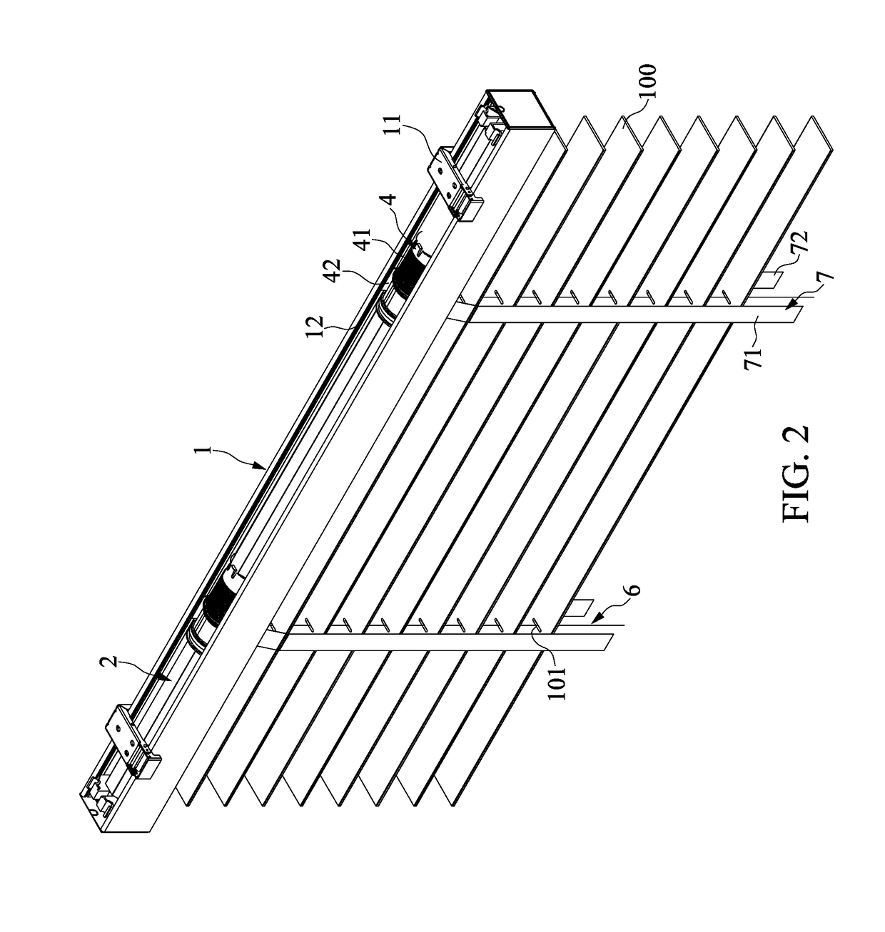 Reeling device for automated venetians