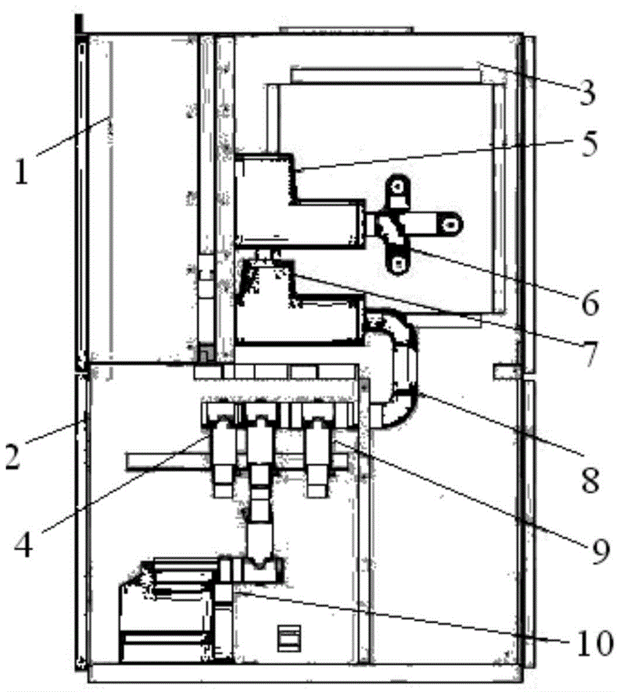 Condensation preventing device for solid insulated switchgear and manufacturing method of the condensation preventing device