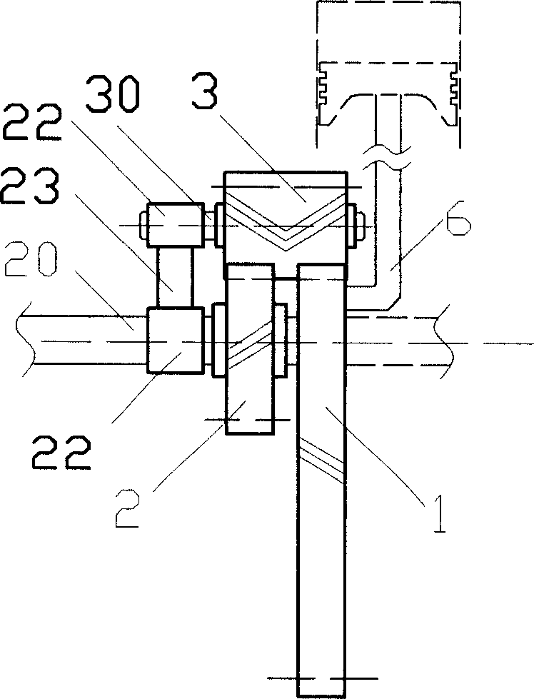 Reciprocating-rotating power converting mechanism without crank, and its engine and compressor