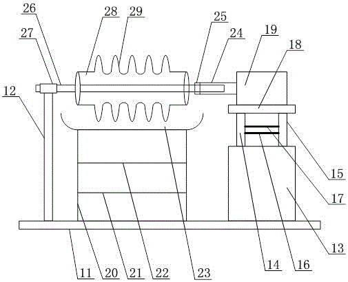 Precision rack grinding device