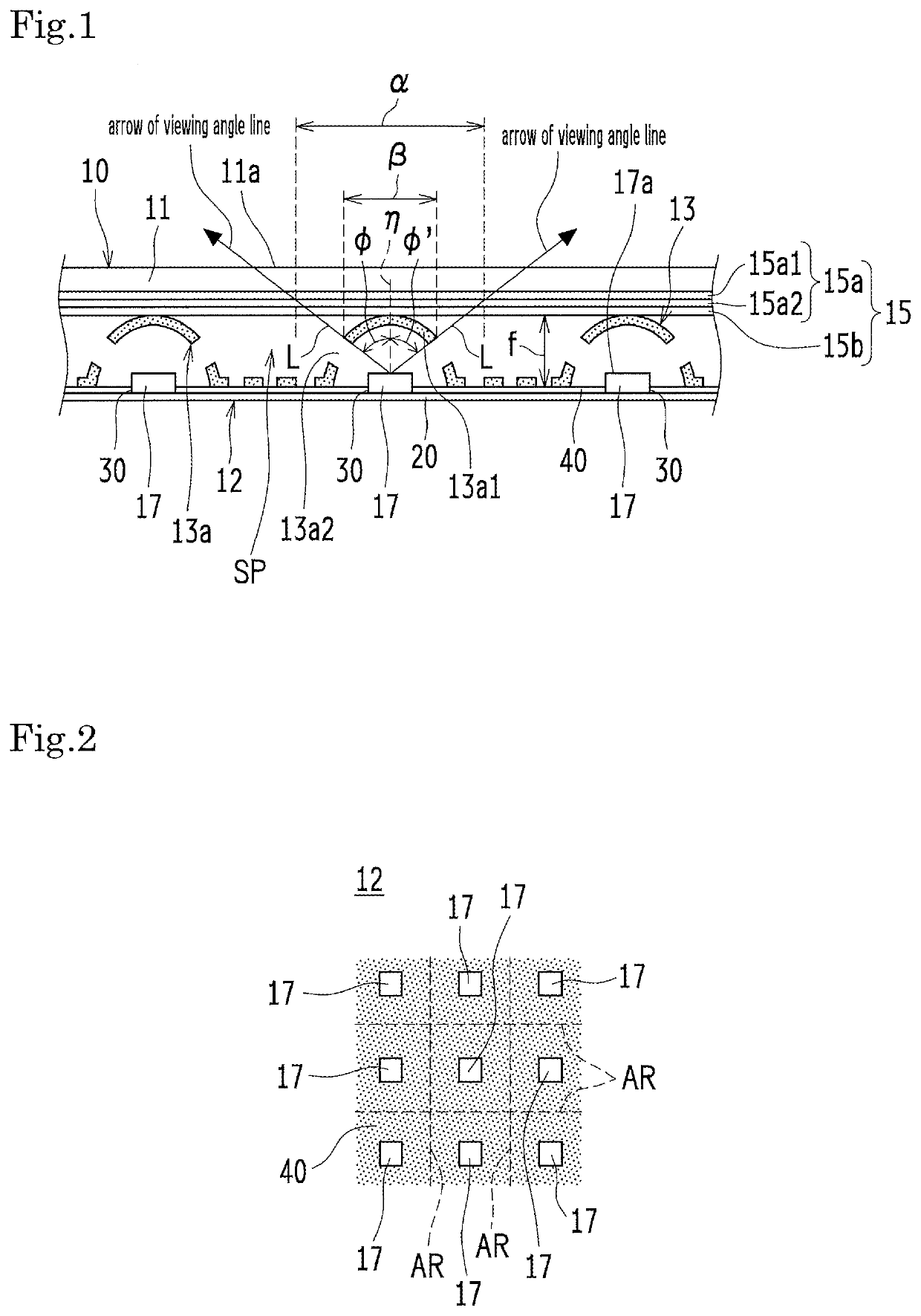 Lighting device and display device provided with the same