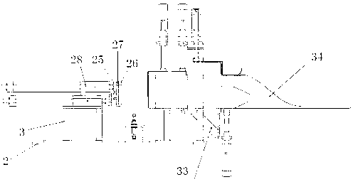 Automatic bag-clamping filling device