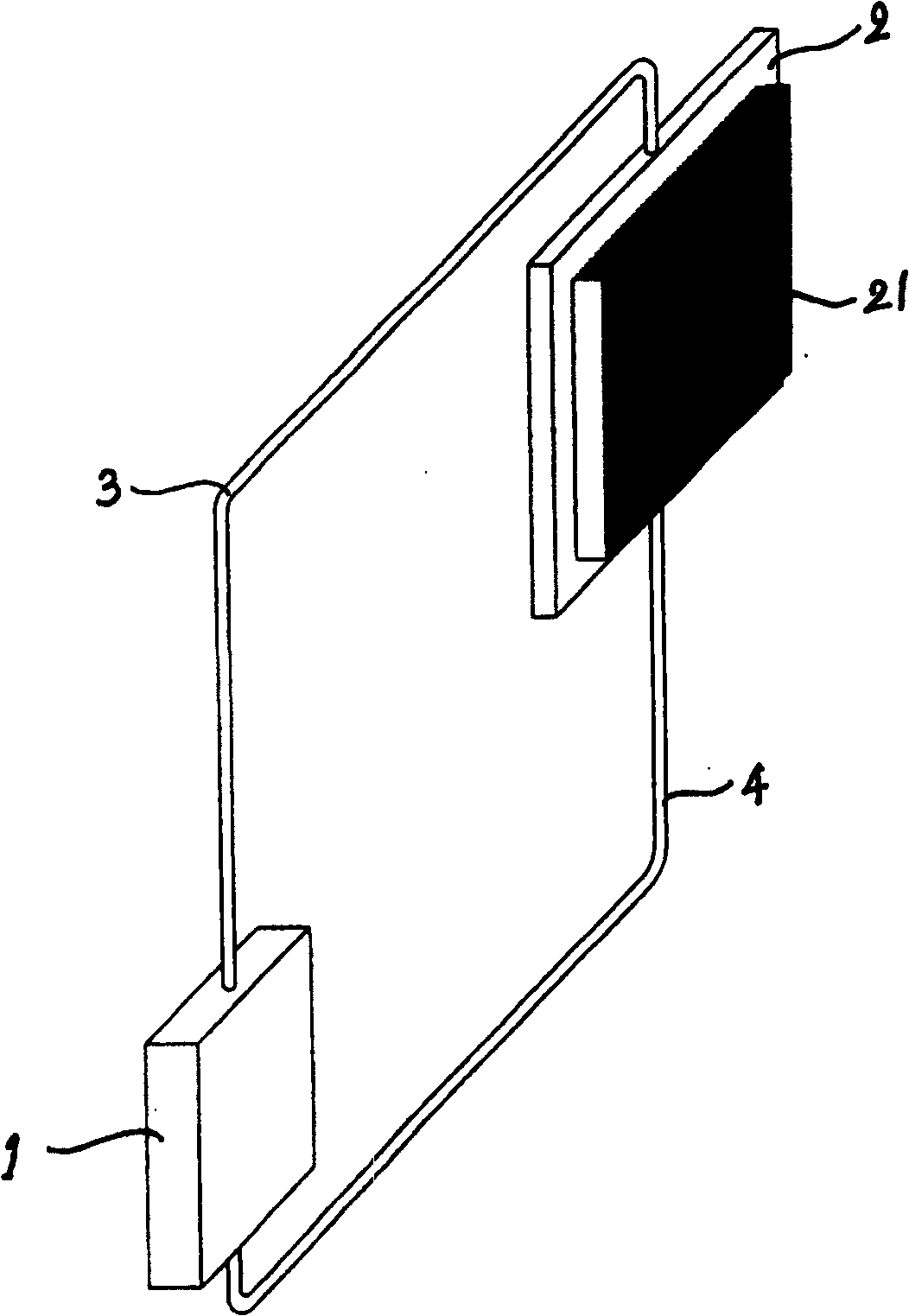 Miniature efficient self-circulating electronic cooler