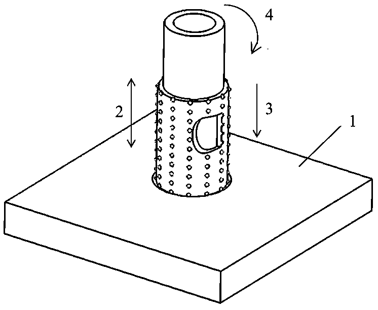 Method for predicting damage width of rotary ultrasonic hole machining outlet of vehicle hard and brittle material