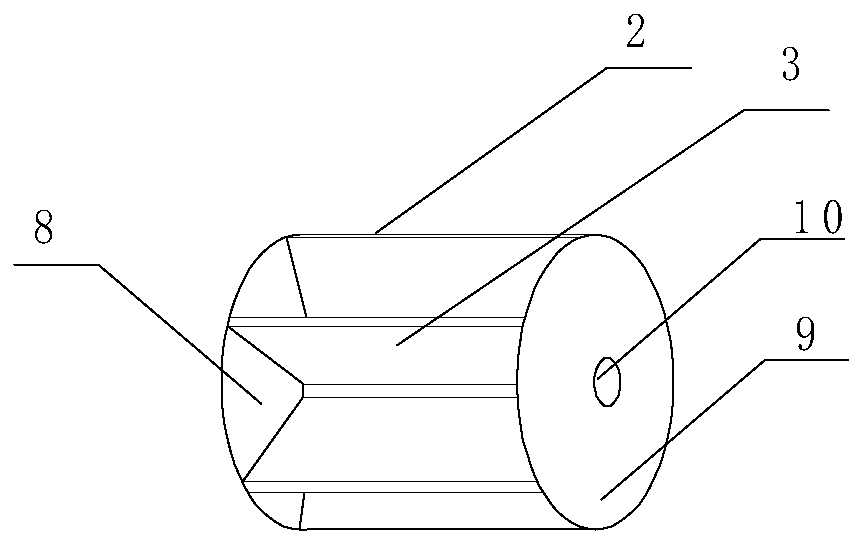 Sulfur feeding device for sulfur dioxide preparation process in air bromine-blowing production