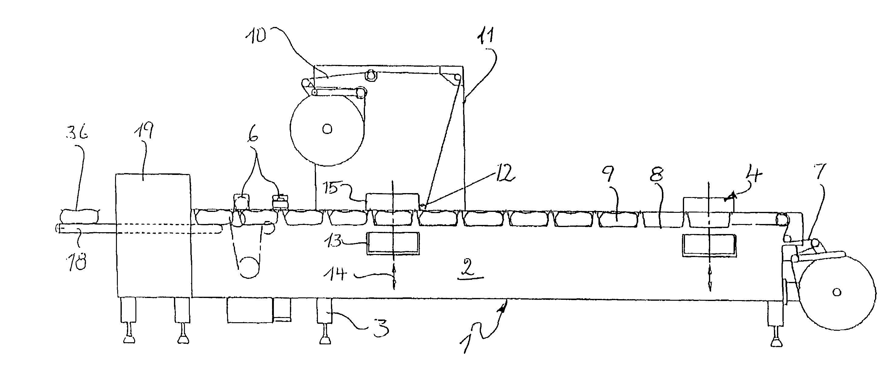 Method and device for packaging