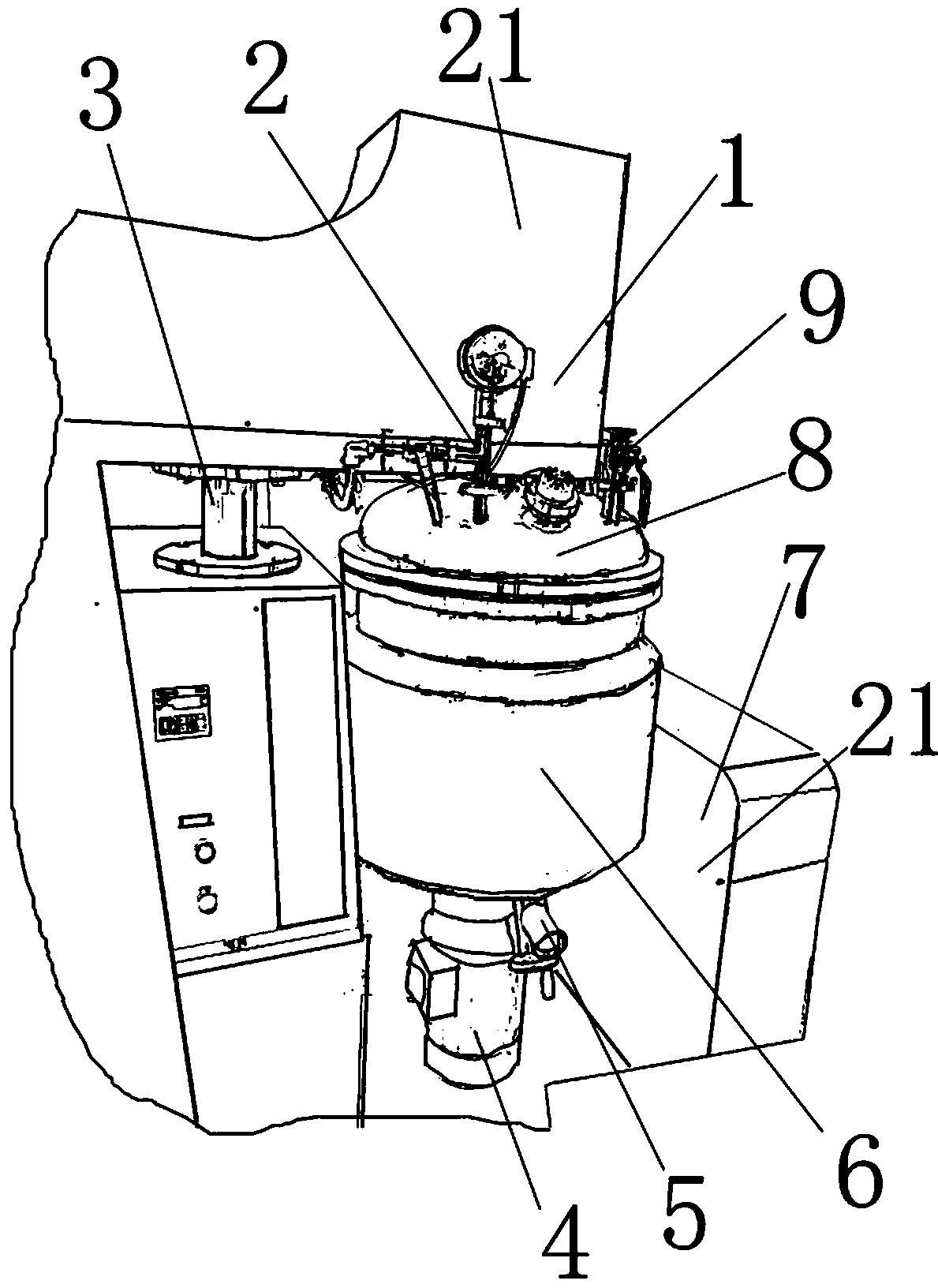 Homogeneous emulsification and filling integration device and application method thereof