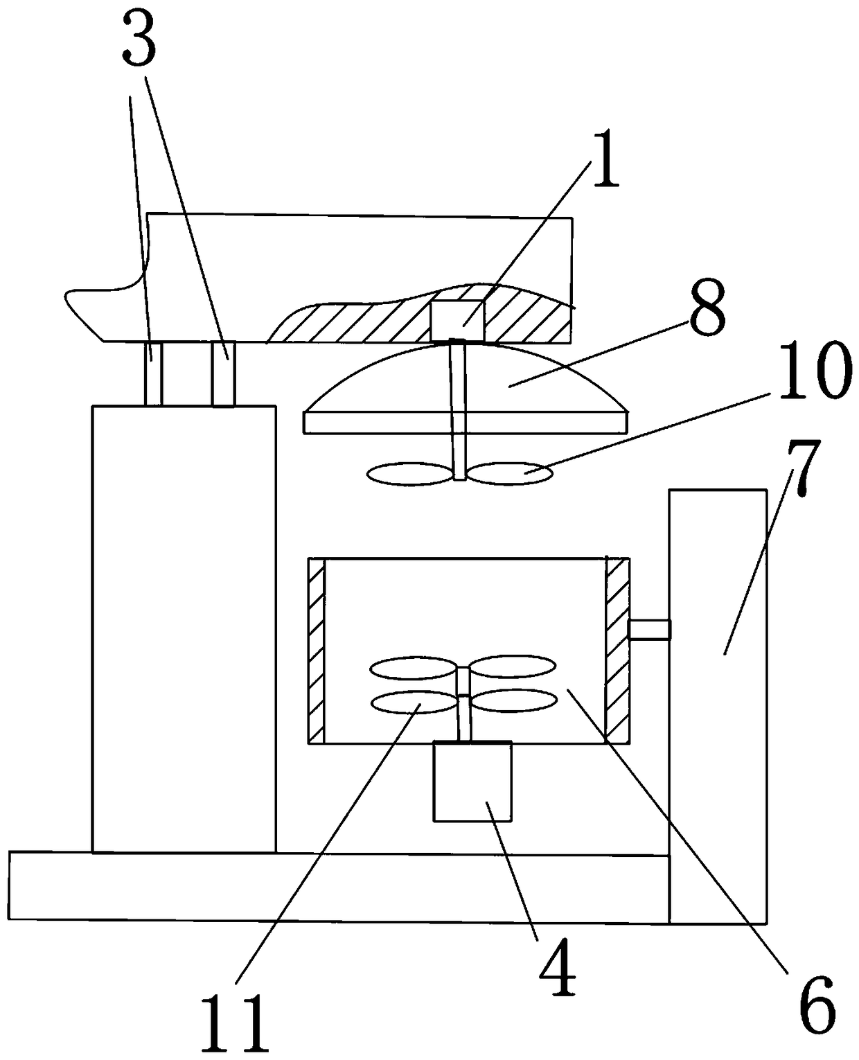 Homogeneous emulsification and filling integration device and application method thereof