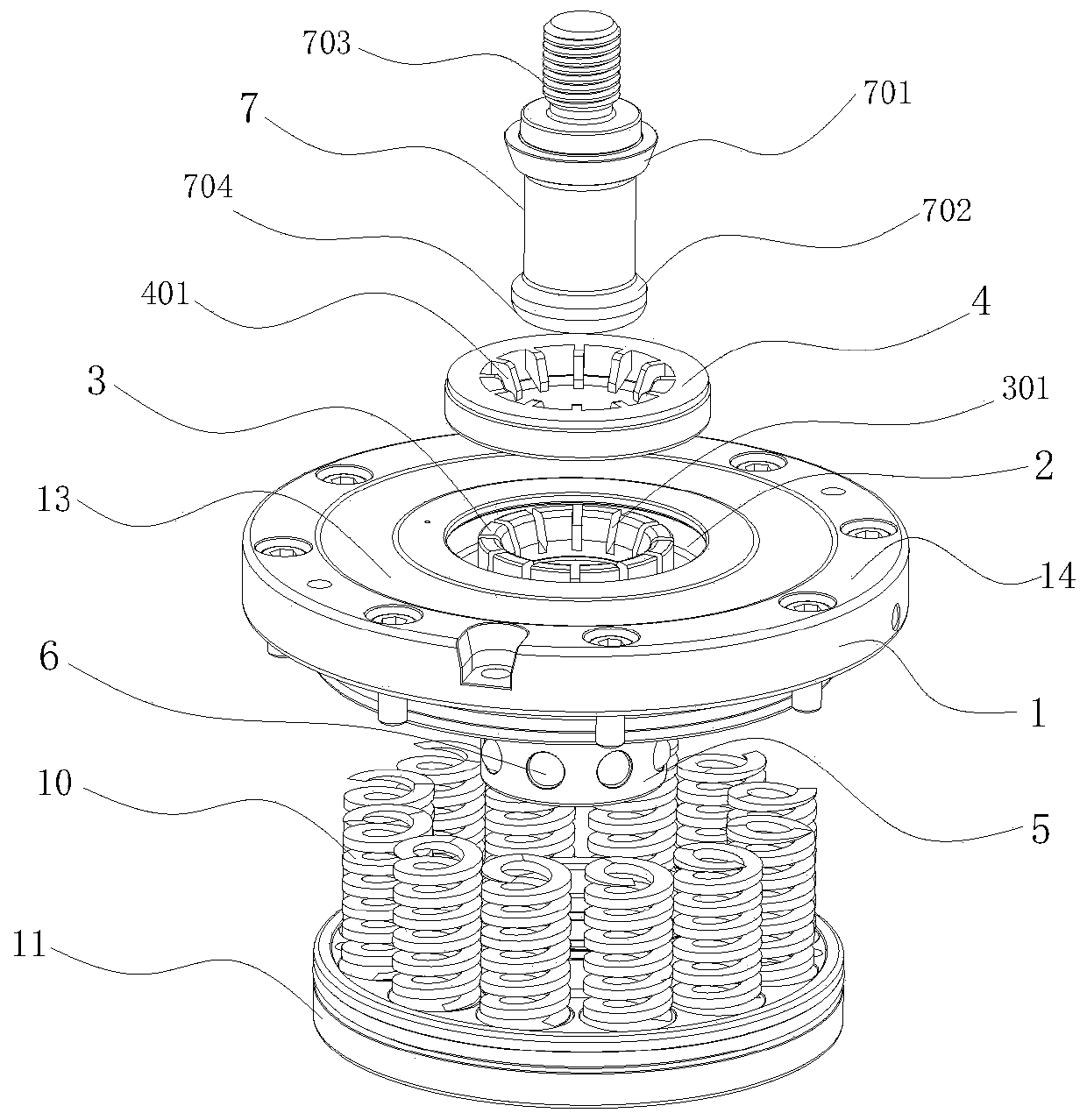 High-precision flexible zero point positioning system