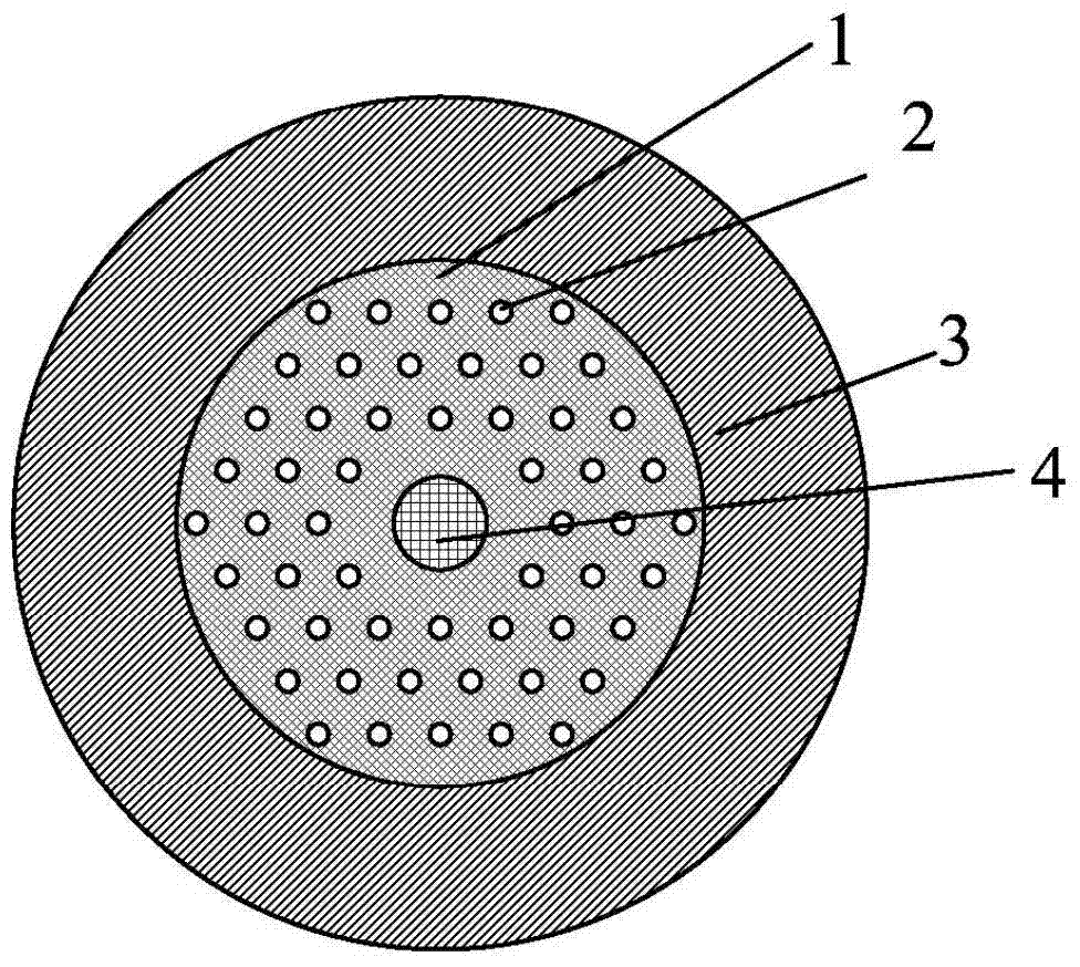 Mode filtering fiber