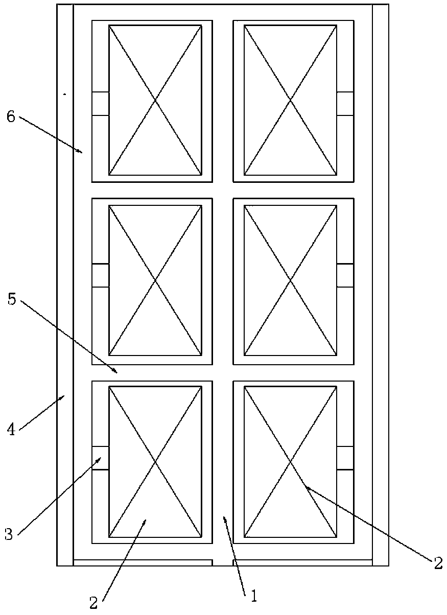 Edible fungus greenhouse layout plan in planting block unit