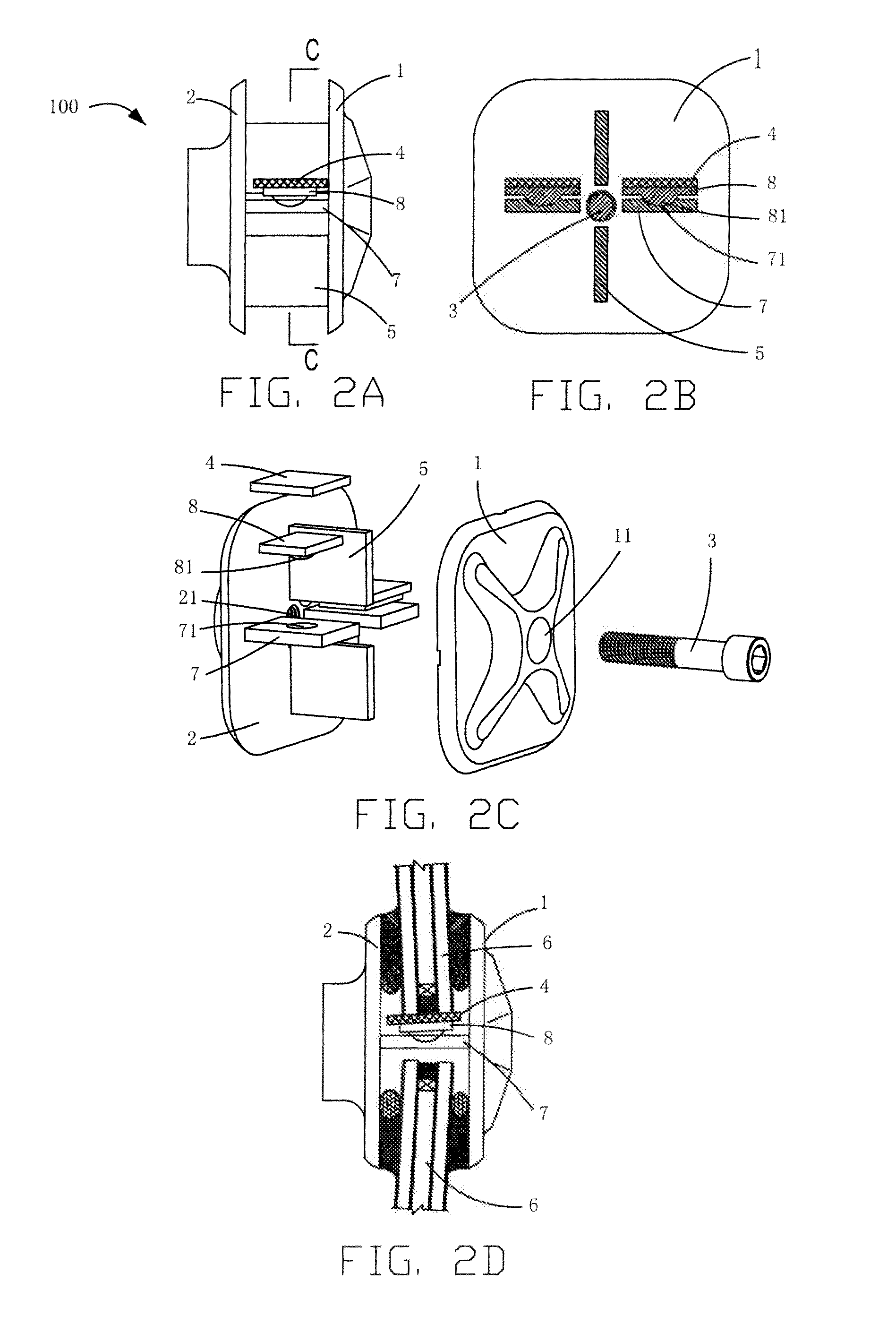 Fastening device for curtain wall units