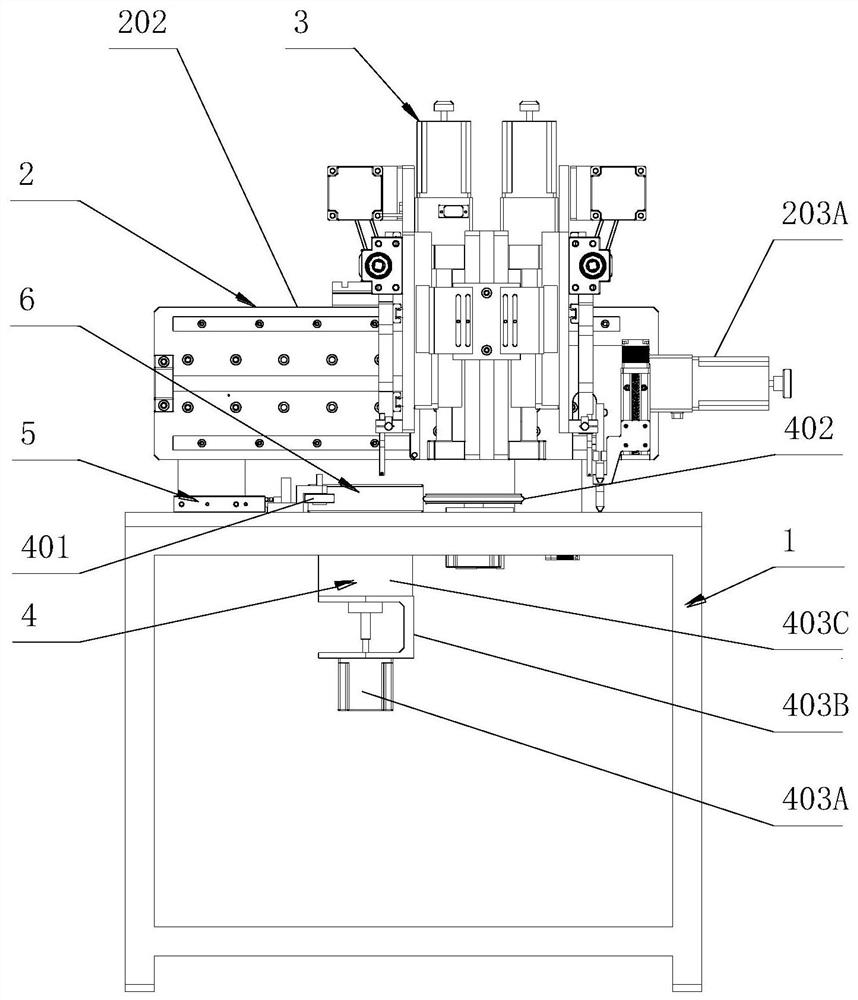 Device and method for automatically detecting multiple parameters of bearing outer ferrule