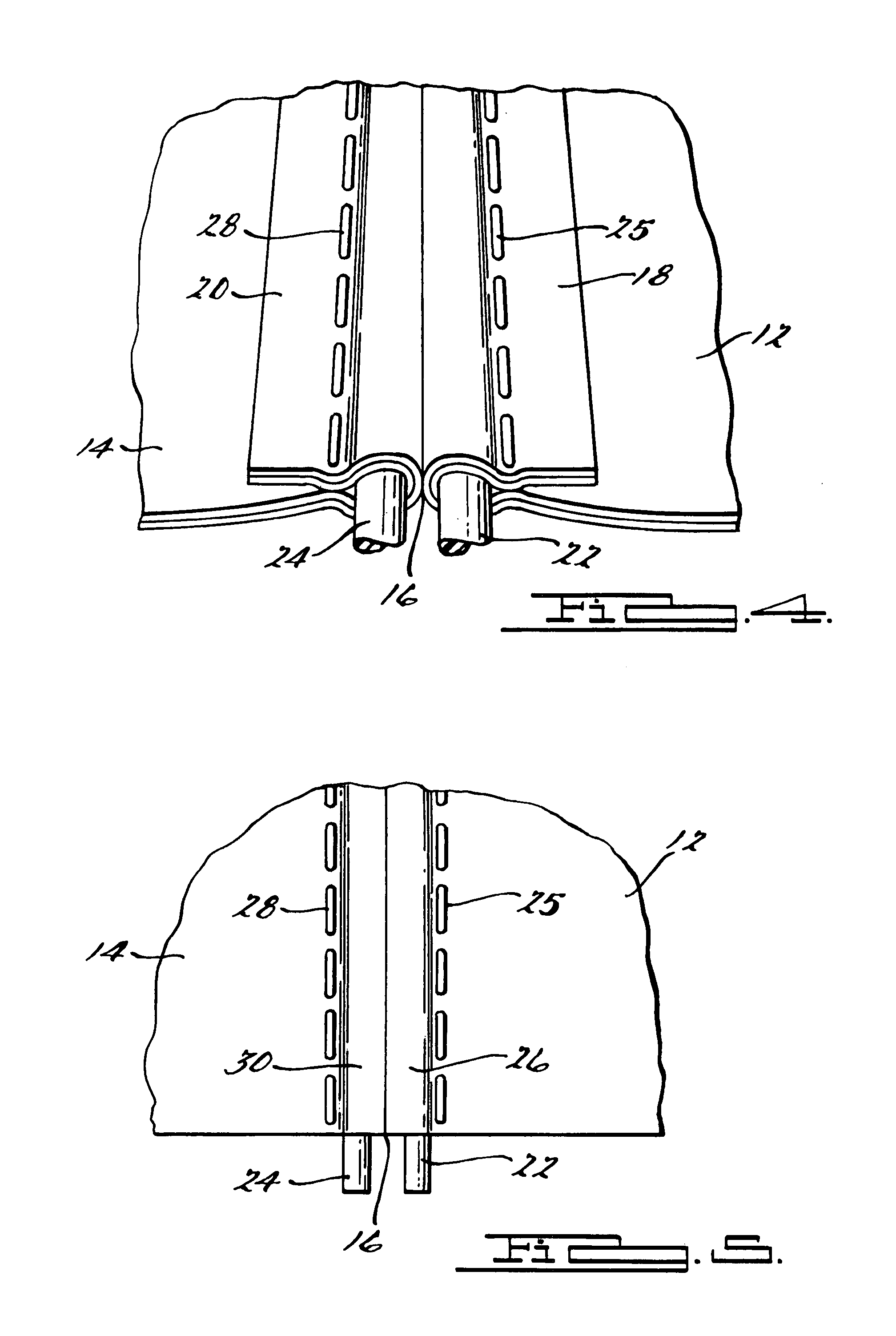 Non-laminate seam