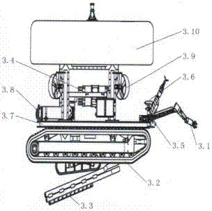 Amphibious robot applied to submarine cable operational maintenance