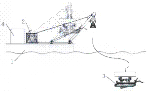 Amphibious robot applied to submarine cable operational maintenance