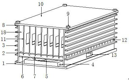 Shielded bus duct based on intelligent control