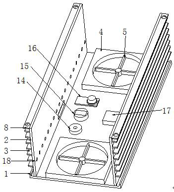 Shielded bus duct based on intelligent control