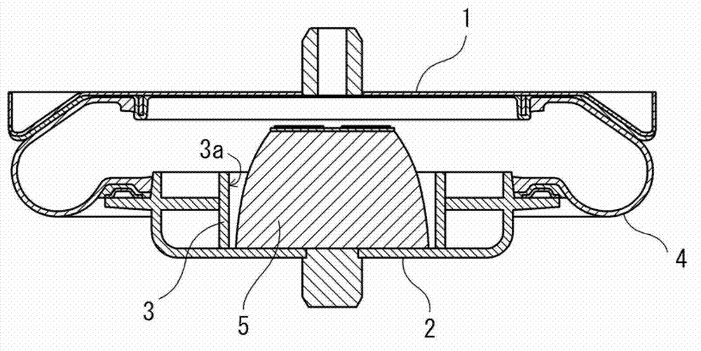 Air spring for moving body and moving body vehicle using the air spring