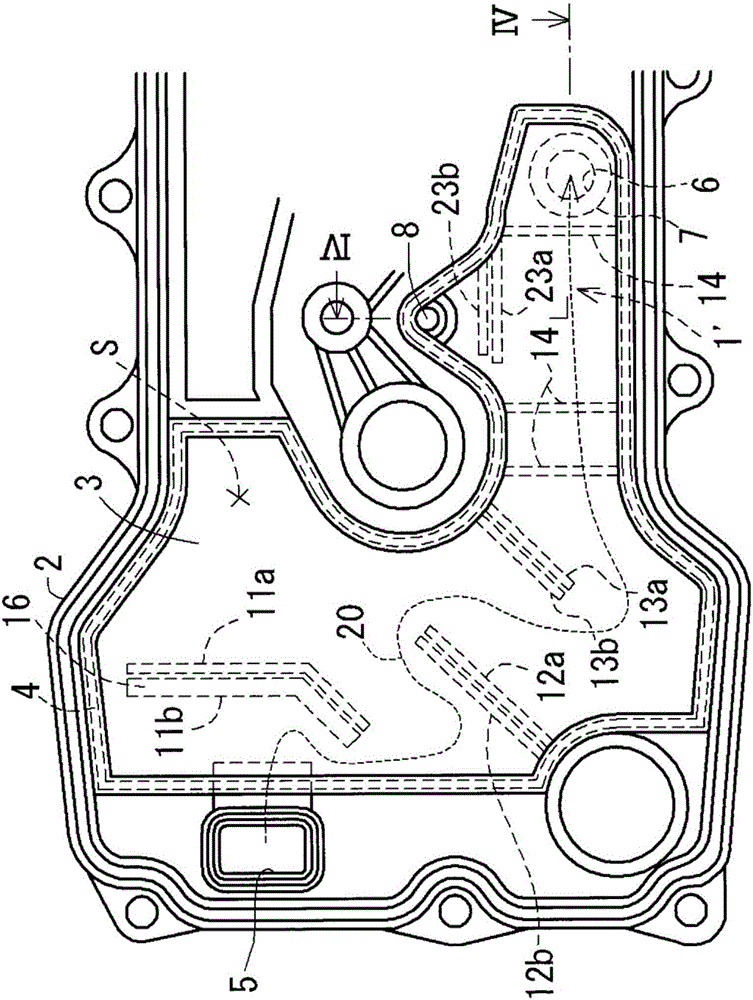 Blow-by Gas Passage Structure