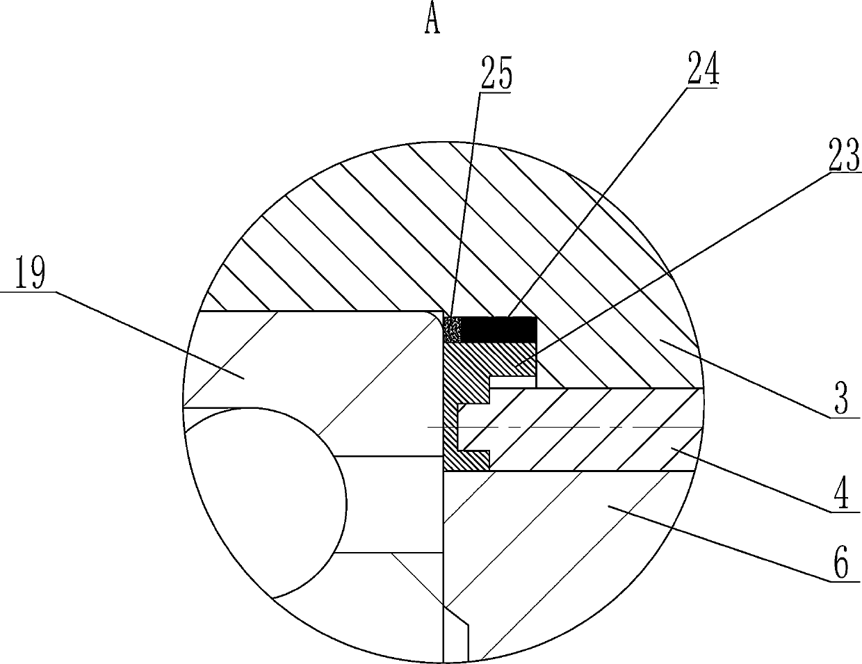 Micro large-speed-ratio speed reducer and needle gear positioning flange mounting method thereof