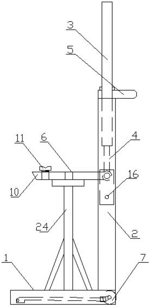 Steady portable combined type lifting equipment and use method thereof