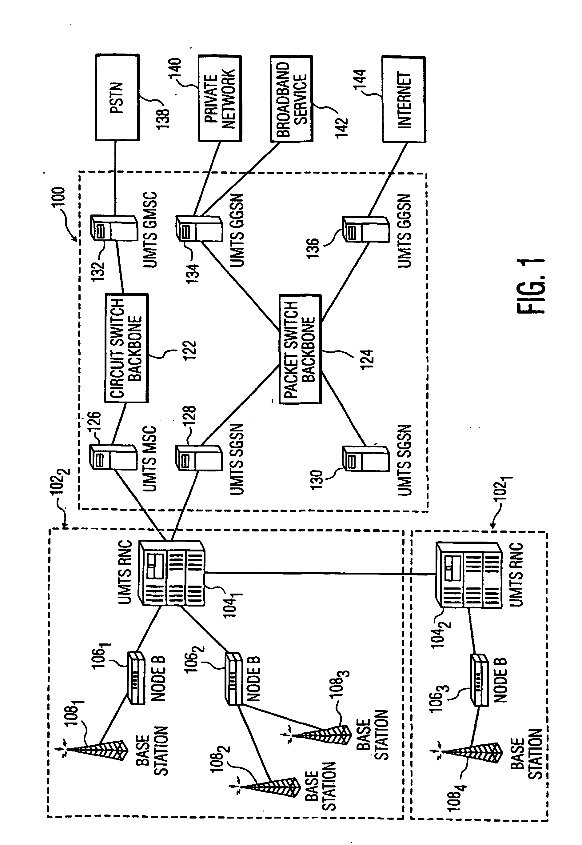 Method and apparatus for handing off a mobile terminal between a mobile network and a wireless lan