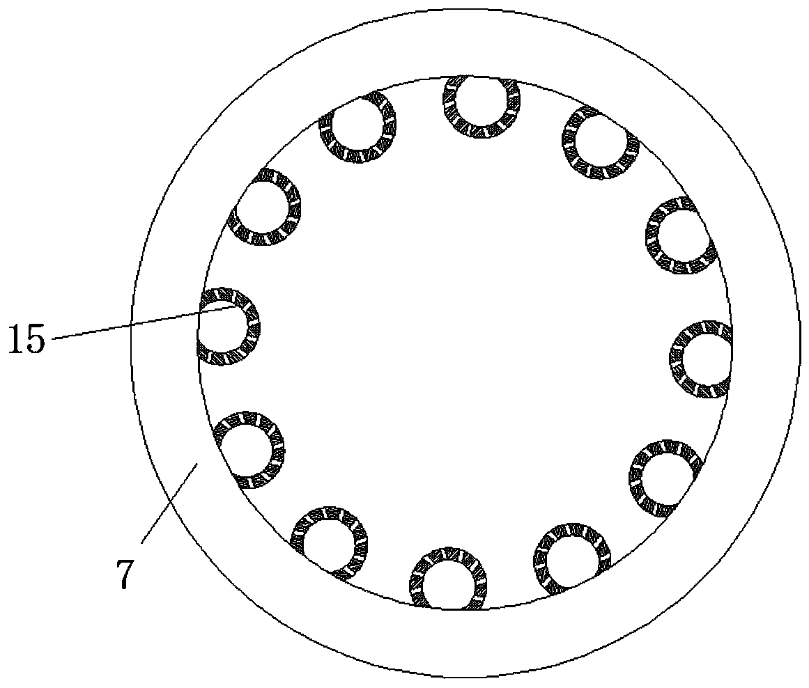 Drying device for garment dyeing