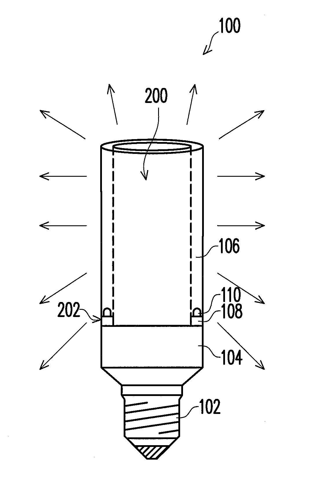 Illuminating device