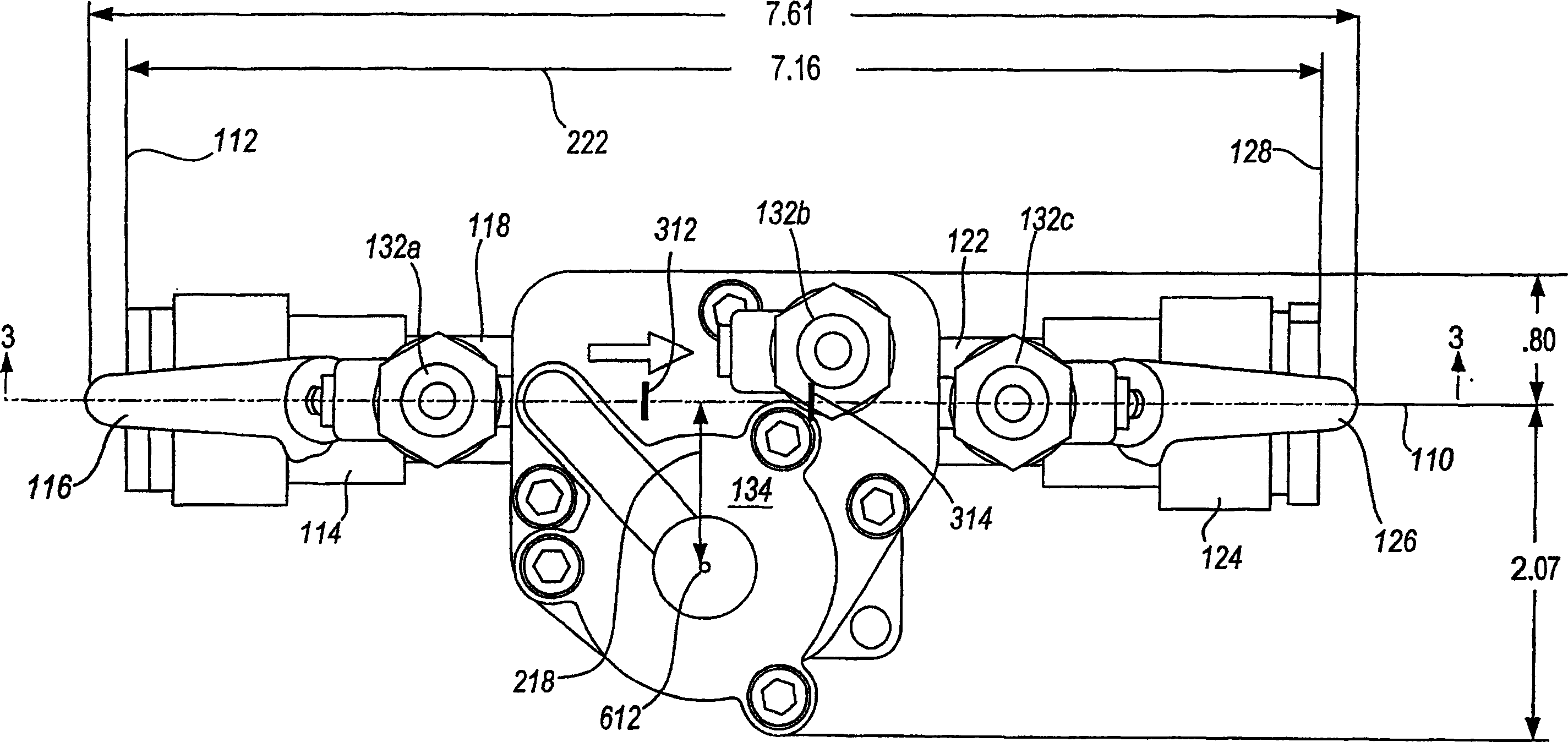 Short-length reduced-pressure backflow preventor