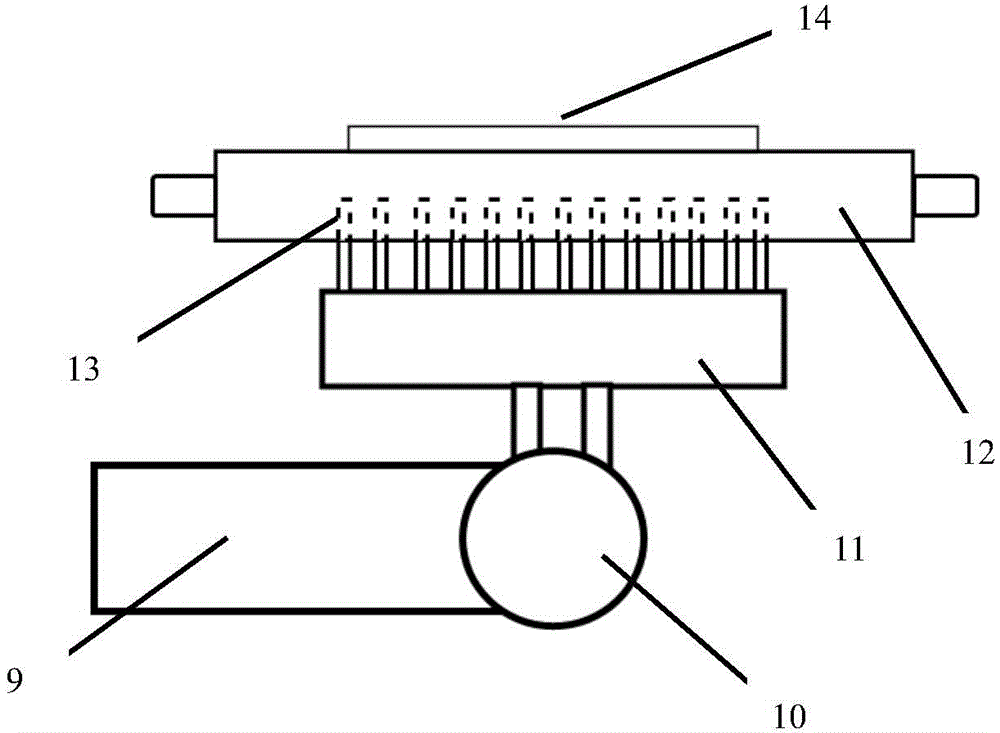 Quenching furnace flue gas reusing device and reusing method based on quenching furnace flue gas reusing device