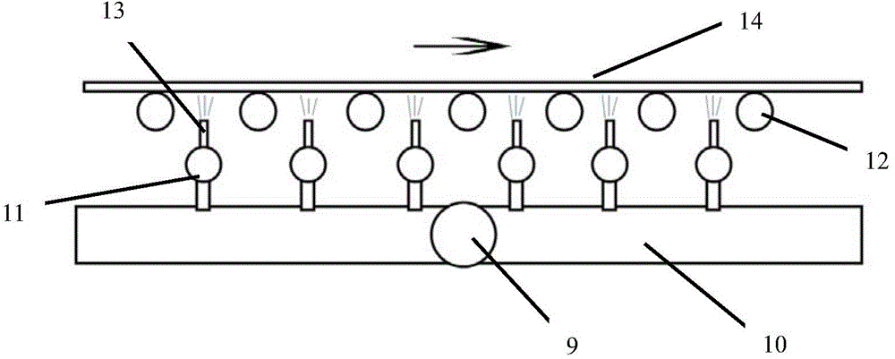 Quenching furnace flue gas reusing device and reusing method based on quenching furnace flue gas reusing device