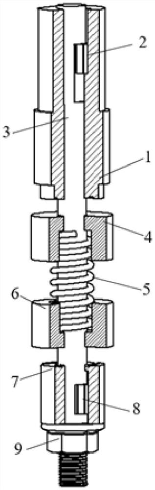 Self-supporting friction stir welding device and welding method thereof