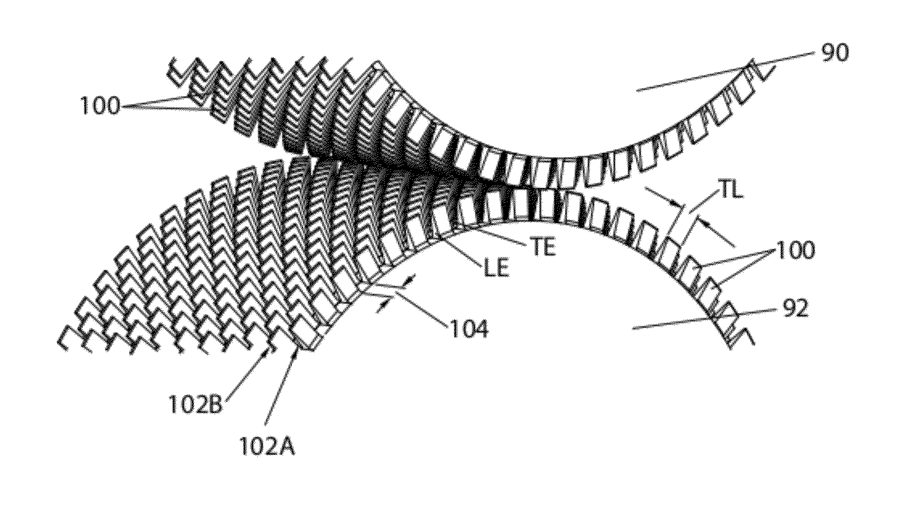 Absorbent Members Having Skewed Density Profile