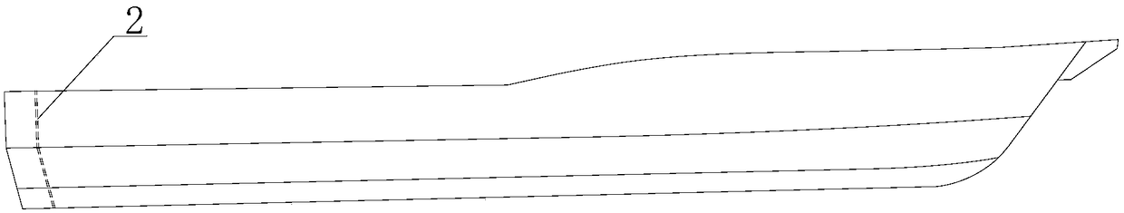 Manufacturing process of double-body glass fiber reinforced plastic boat