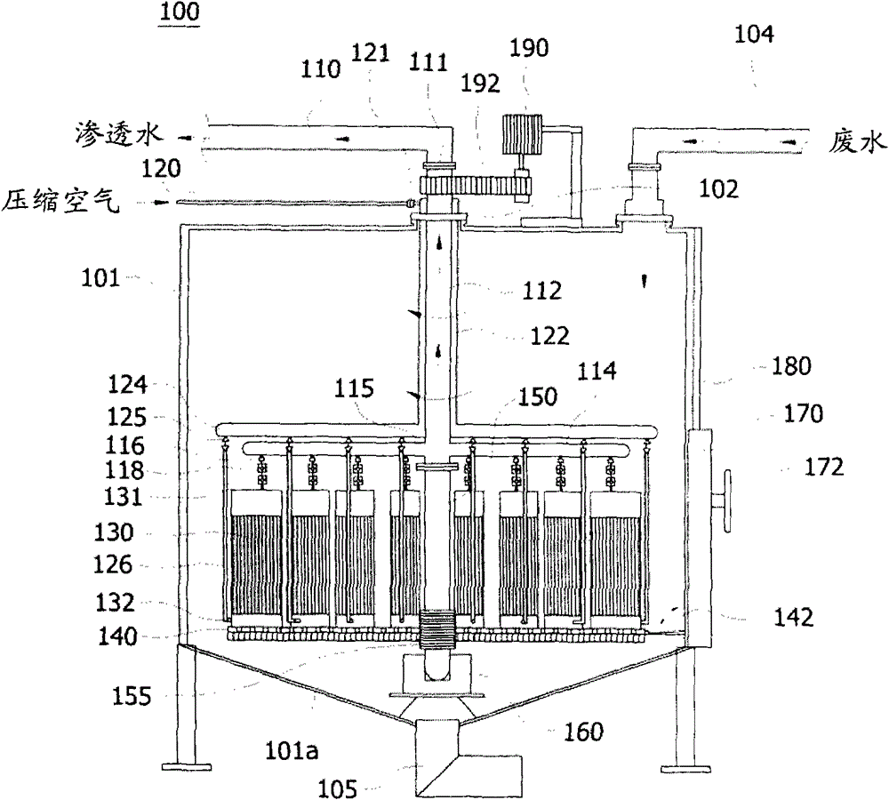 Waste liquid treatment device