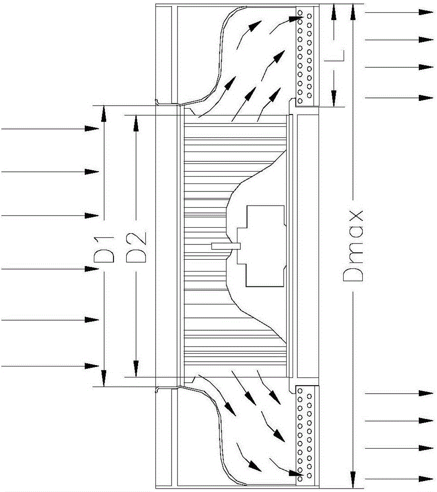 Fresh air assembly capable of achieving annular air exhaust and air conditioner