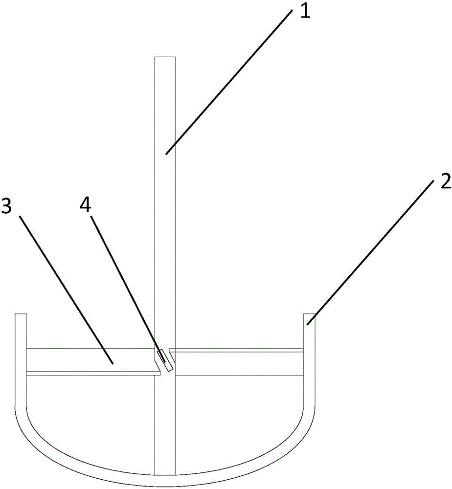 Anchor type stirring device