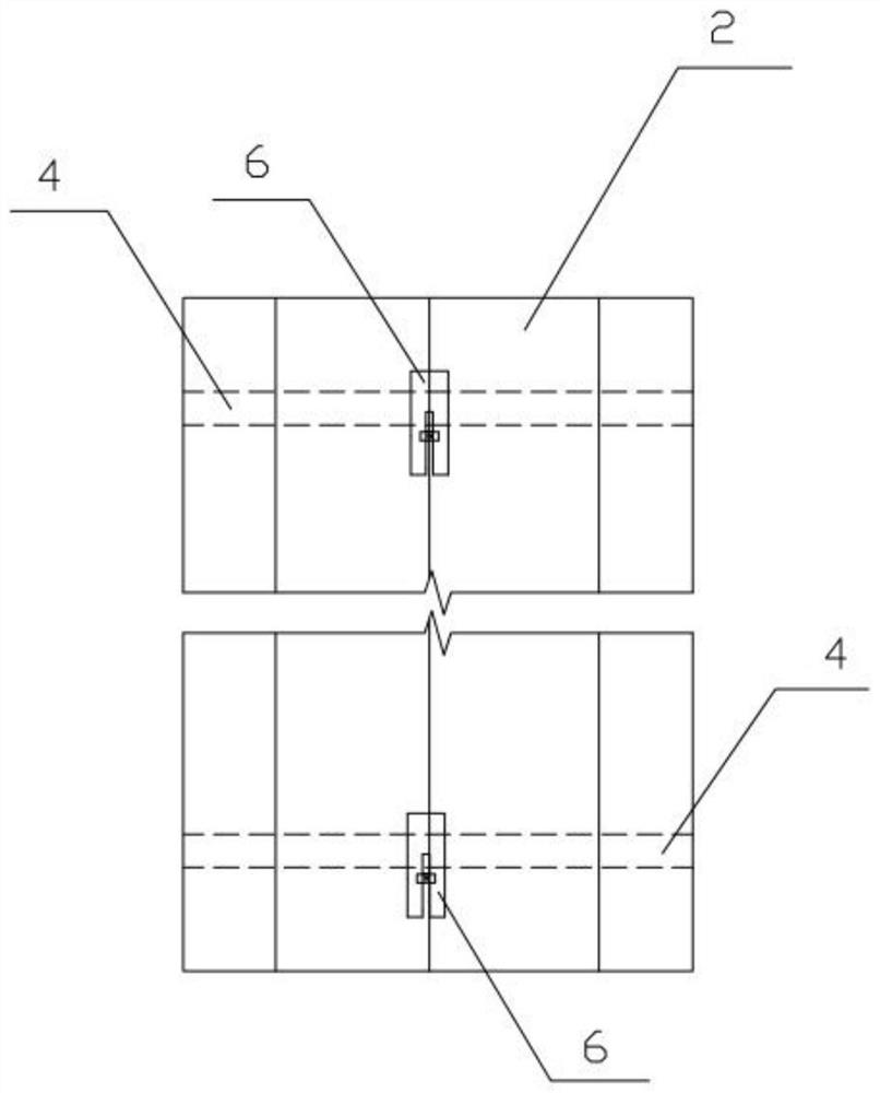 Ultra-large solid wood cylinder mounting structure and mounting process thereof