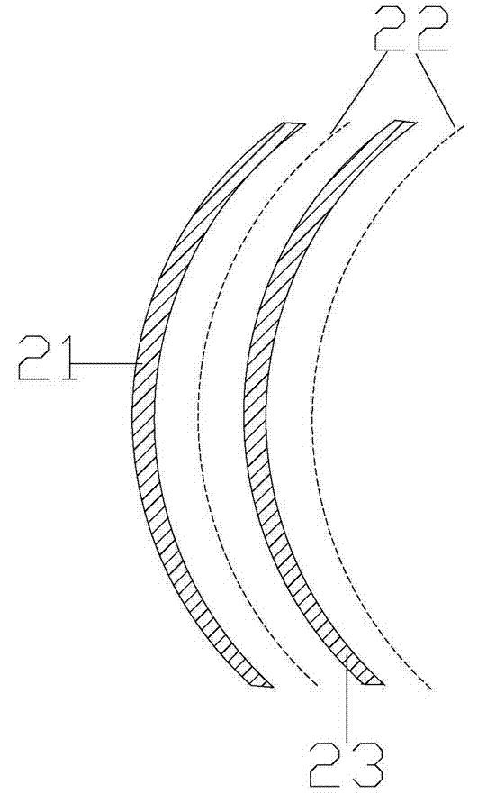 Device and method for manufacturing lithium ion battery winding spacing