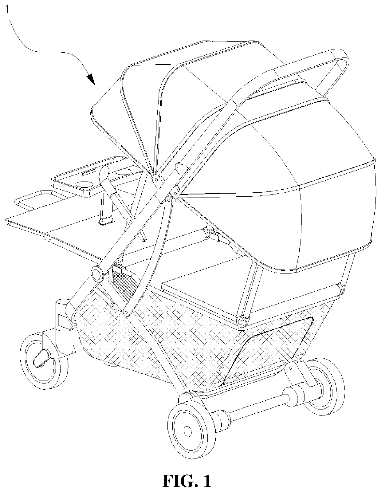 Baby carriage having improved convenience of use