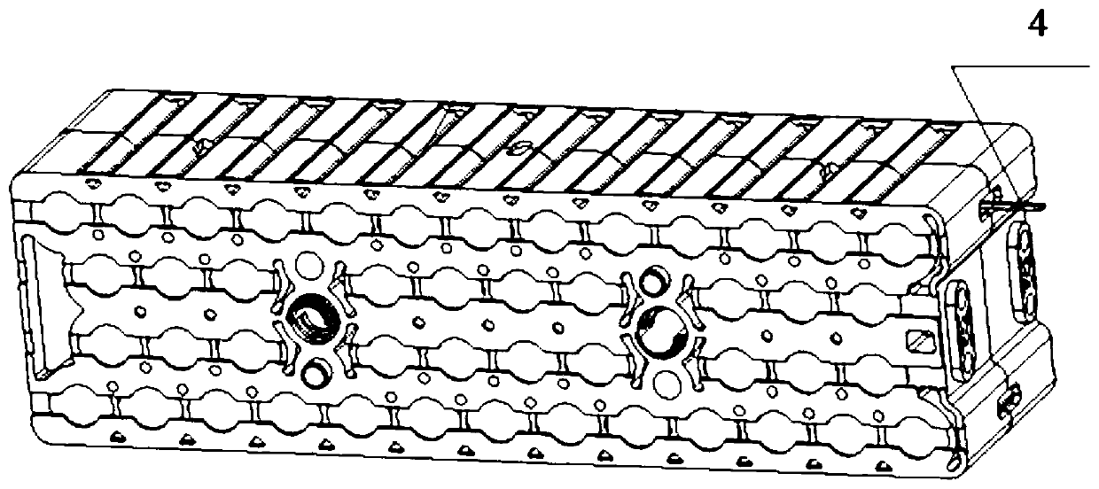 Heating battery module