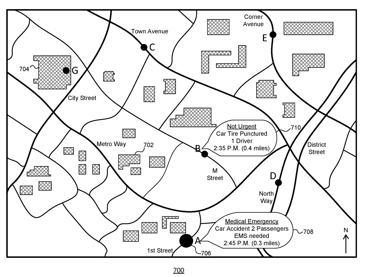 System and method for location-based sharing of information and location-based response to the shared information