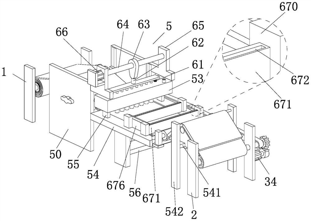 Thermal sensitive paper producing and processing machine and thermal sensitive paper producing and processing technology