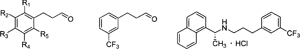 Method for preparing aryl propanal derivatives