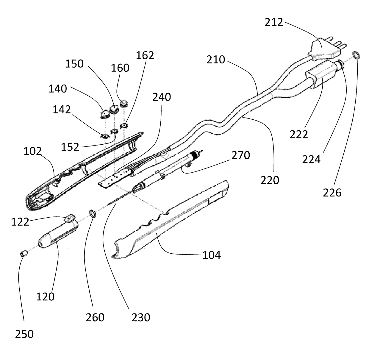 System and method for electrosurgical conductive gas cutting for improving eschar, sealing vessels and tissues