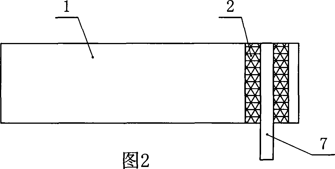 Improved type lithium-ferrous disulfide battery and manufacturing method of the same